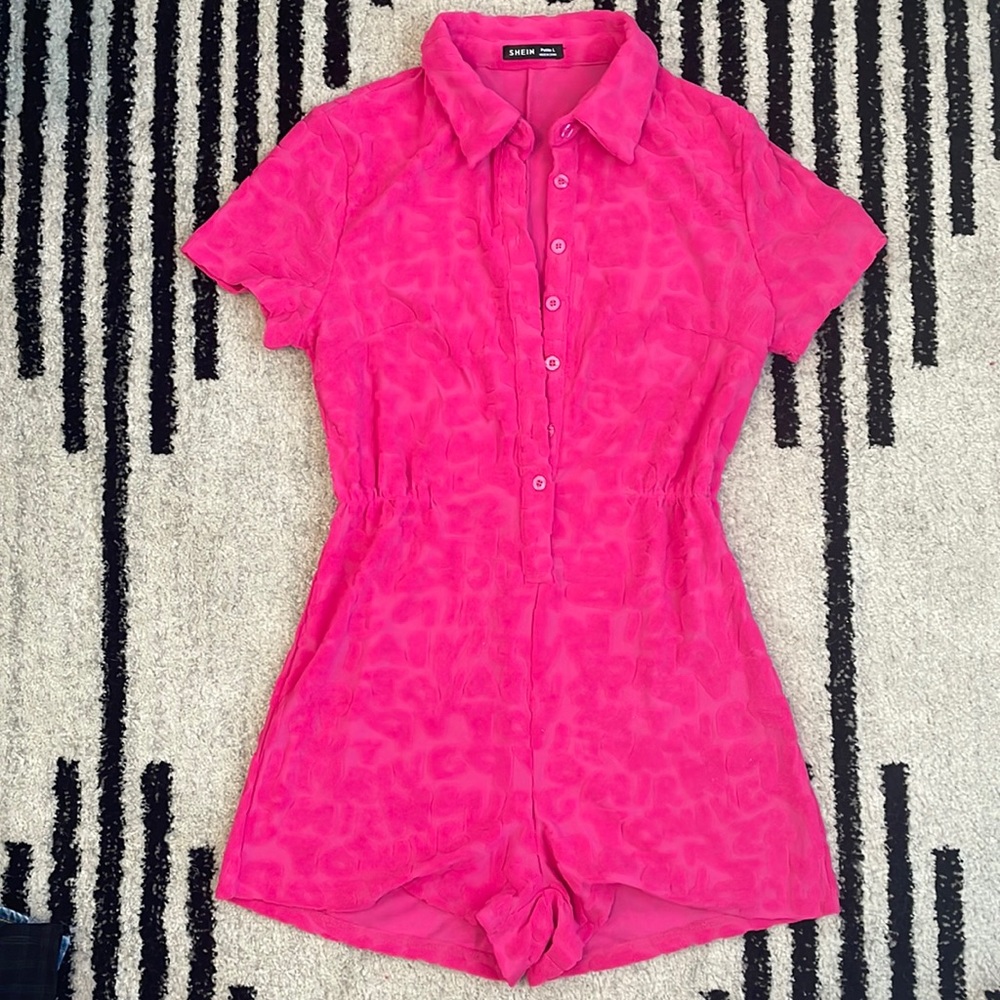 Pink Jump Suit